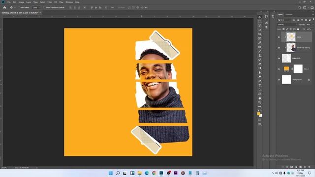 How to make a Birthday Artwork that dazzles everyone using Photoshop смотреть онлайн