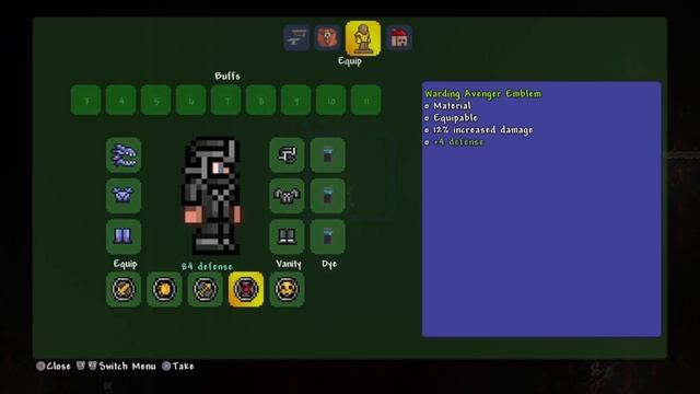 Terraria Best Accessories - All Emblems - Warrior Archer Sorcerer Avenger & Destroyer смотреть онлайн