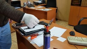 Установка рации с противовесом антенны в подвеску