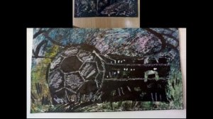 Творчество без границ Михайловой Марии - Мой мине ролик со всеми  карминами в        в технике гратт