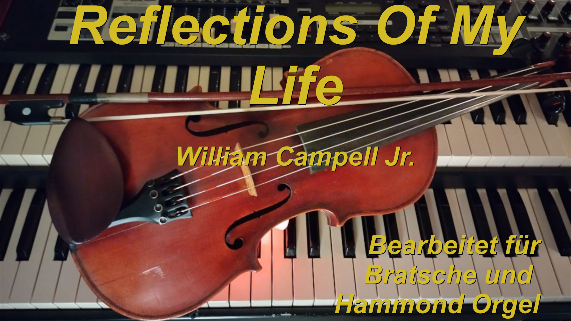 Heike&Peter - Cover "Reflections Of My Live" (William Campell Jr.)