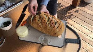 ЛУЧШАЯ ЗАКУСКА К ШАШЛЫКУ / Хлеб на гриле