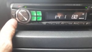 ALPİNE AUTO CAR AUX #DEMO MOD OF ON CD-9870 MP3