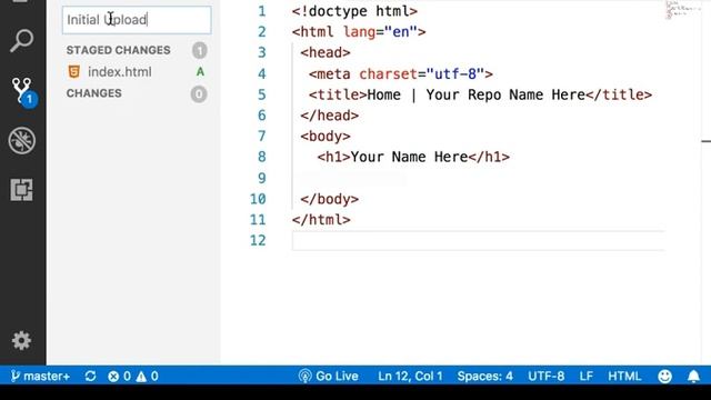 VS Code Push to GitHub Repository смотреть онлайн