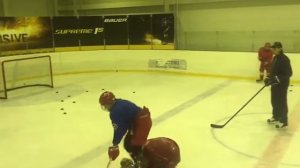 Бросковая тренировка Хоккейный клуб Хацей