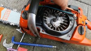 Husqvarna 357 XPG inside