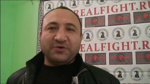 Интервью Валерия Плиева на турнире по панкратиону "Вежливые люди" 2014.