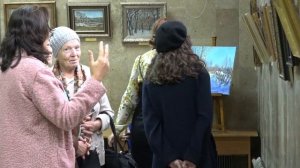 В Кузнецке открыта персональная выставка картин художника Андрея Краюшкина. Сентябрь 2021 год.