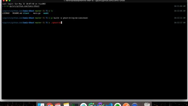 XKCD Comic Fetcher written in Go смотреть онлайн