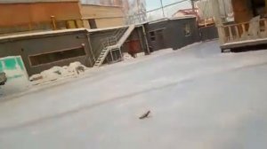 Обзор купольной беседки ИГЛУ в мороз -20. (внутри - тепло)