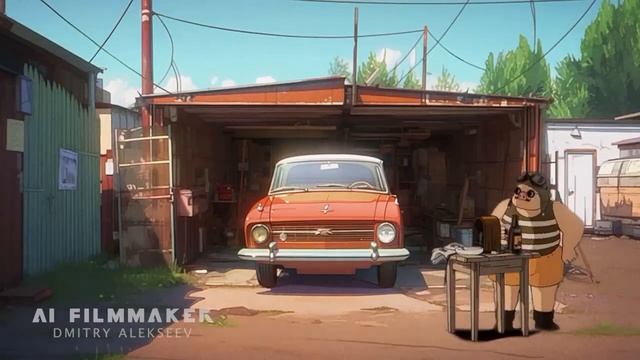 Россия в стиле Хаяо Миядзаки смотреть онлайн