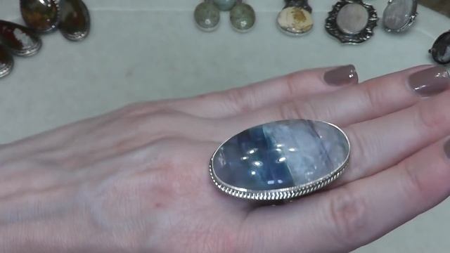 ЗАВОРАЖИВАЮЩИЕ ПЕРЕЛИВЫ ЛАБРАДОРА , ПАРАГОНИТА , БЕЛОМОРИТА И ДРУГИЕ КАМУШКИ. УКРАШЕНИЯ В СЕРЕБРЕ. смотреть онлайн