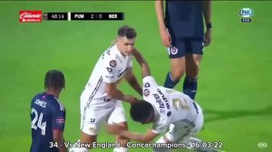 Los 60 goles de Juan Ignacio Dinenno en Pumas.