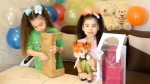 Animators Collection Disney куклы Анна и Эльза детский канал Позитивчик