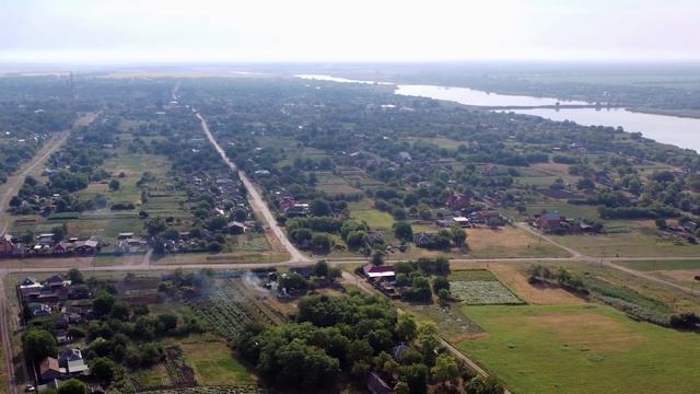 Новодеревянковская станица и хутор Албаши с высоты птичьего полёта! смотреть онлайн