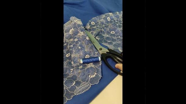 #пошиводежды #кружево #пошивназаказ #блузка #синий