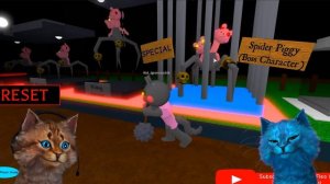 СЕКРЕТНЫЙ БОСС ПИГГИ ГЛАВА 10 (Roblox Piggy Boss chapter 10) Весёлый Кот и КОТЁНОК ЛАЙК