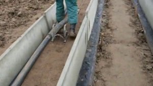 Прокладка кабеля АПвПу2г 110кВ 1х240 с изоляцией из СПЭ