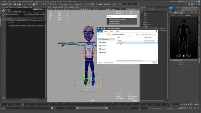 mGear Basics: 17 humanIK mocap смотреть онлайн