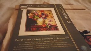 Отшив проекта DIMENSIONS " Попугайские тюльпаны" отчет 16