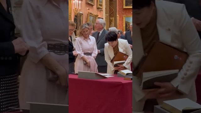 The Duchess of Edinburgh and the Duke and Duchess of Gloucester. #statevisit