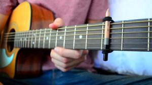 Homemade Capo for Guitar for Under $1! //  Easy DIY Guitar Capo!