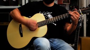 Сравнение  двух трансакустических гитар  Enya EA-X2E и Yamaha FS-TA