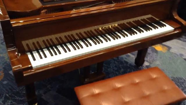 A Geyer GG150 Grand Piano смотреть онлайн