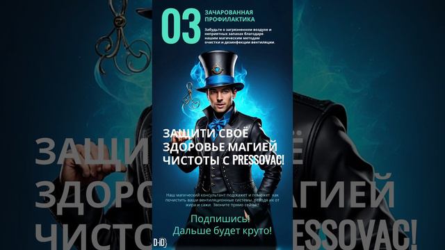 Магия №3. Зачарованная профилактика: "Защитите свое здоровье магией чистоты от Прессовак!"