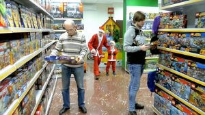 Манекен ЧЕЛЕНДЖ и Лего НОВЫЙ ГОД для Картонки!