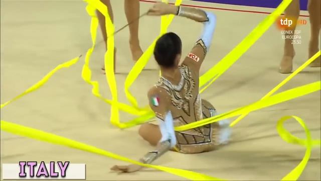 ТОП 10 УПРАЖНЕНИЙ | 5 ЛЕНТ | TOP 10 BEST EXERCISES GROUP WITH 5 RIBBONS