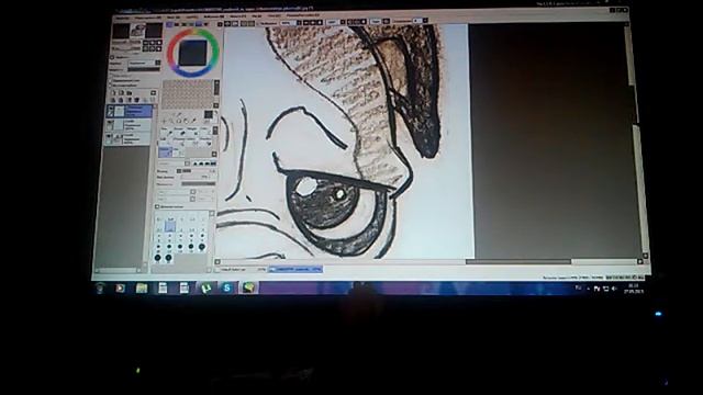 Урок рисования #1 Sai смотреть онлайн