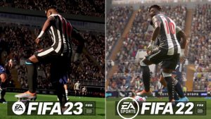 FIFA 23 VS FIFA 22  | NEXT GEN |  GRAPHICS COMPARISON