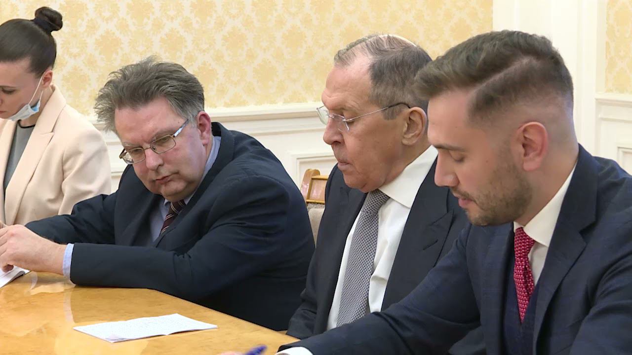 С.Лавров и Р.Кабрисас, Москва, 24 ноября 2021 года