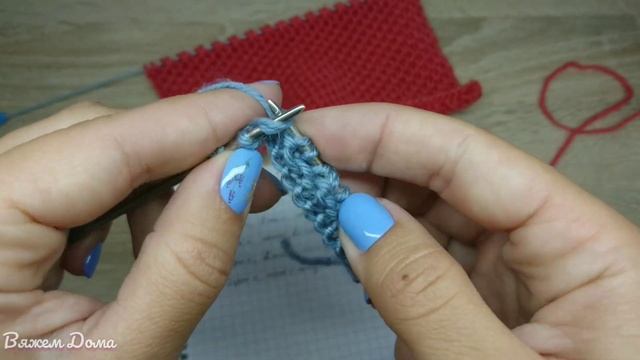 Узор "Соты" спицами! Простой и эффектный узор! / Pattern "Honeycomb" knitting needles!