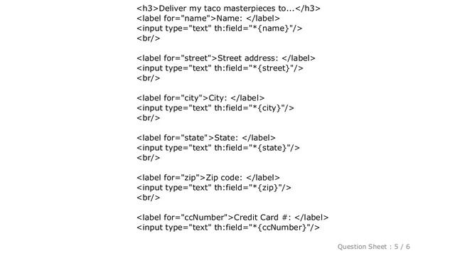 HTML : Spring - Thymeleaf: Exception processing template смотреть онлайн