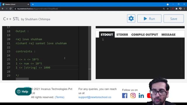 Map C++ Solving Problem  - Lesson 7.2 | C++ STL Interview Questions | Newton School
