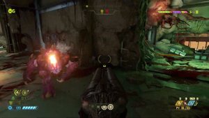 DOOM Eternal - Centered Weapon View Gameplay (Classic Weapon Pose)