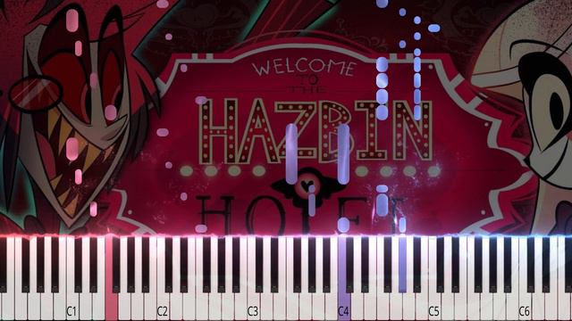 Hazbin Hotel - Hell's Great Dad | Piano Tutorial смотреть онлайн
