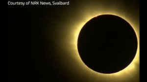 Полное солнечное затмение 20 марта 2015. Солнечная корона. Solar Eclipse Live 20/03/15