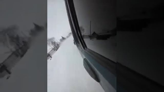 Зимний дрифт на покрышке (Криволучье Ивановка смотреть онлайн