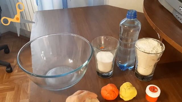 цветное соленое тесто !!! смотреть онлайн