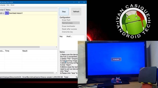 ROM Android Tv SmartBox Mini M8s II Soc S905X смотреть онлайн