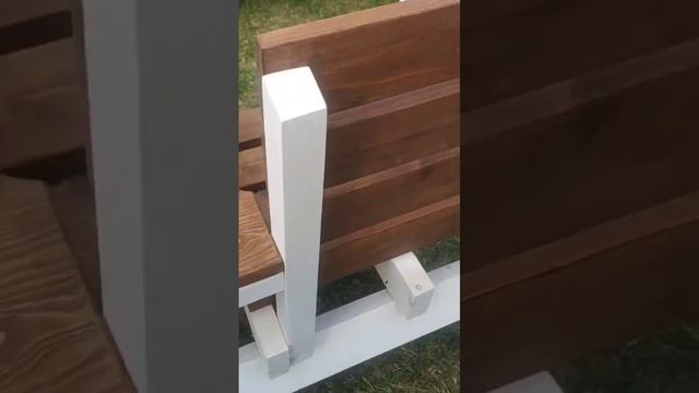 Комплект массивной, садовой мебели. смотреть онлайн