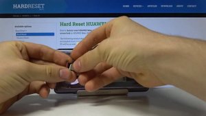 Как вставить SIM-карту в Huawei Mate 30