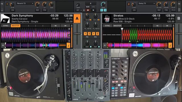 The Cubik #008 (2/2) | Allen&Heath Xone 42, Technics SL1201, Kontrol X1 | Techno смотреть онлайн