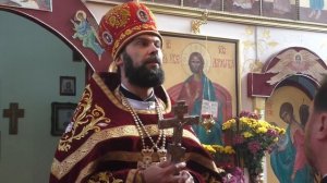Проповедь в храме св. вмч. Димитрия Солунского в Симферополе 8.11.2017