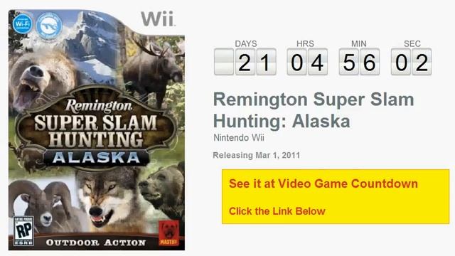 Remington Super Slam Hunting Alaska Wii Countdown смотреть онлайн