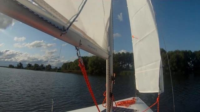 Sailboat. Закрытие сезона 2021. Швертбот 3.5м. по проекту Радослава Вержко