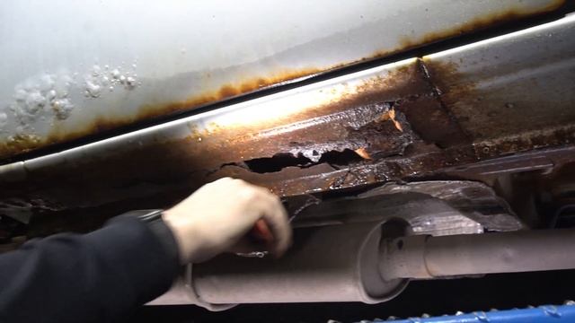 Где ржавеет Chrysler Voyager обзор авто и антикоррозийная экспертиза Krown